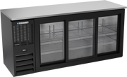 Beverage Air BBN72HC-GS-B Back Bar Cooler