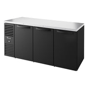 True Mfg. TBR72-RISZ1-L-B-SSS-1 Back Bar Cooler