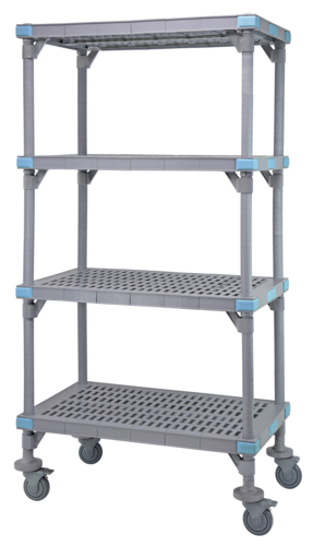 Quantum QPM244886VS-4 Shelving Unit, All Plastic