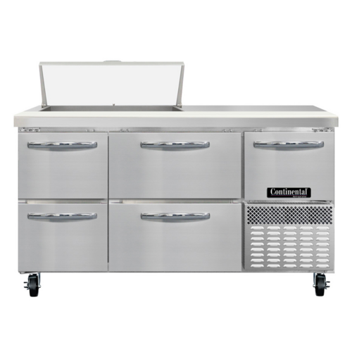 Continental Refrigerator RA60SN8-D Refrigerated Counter, Sandwich / Salad Unit