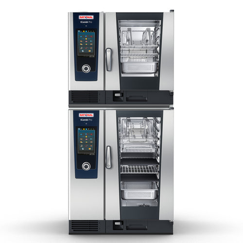 RATIONAL ICP 6-HALF ON 10-HALF E 208/240V 3 PH-QS Combi Oven