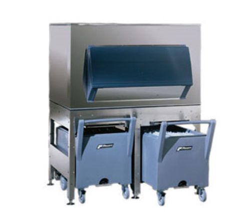 Follett ITS3250SG-90 90" Ice Storage Bin w/ (3) 240 Lbs. SmartCARTs | 3255 Lbs. Capacity