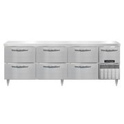 Continental Refrigerator DRA93NSS-D Refrigerated Counter, Work Top