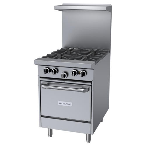 Garland G24-4L-SIGNATURE Range, 24" Restaurant, Gas