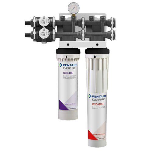 Everpure QT1+CR Water Filtration System for Steam Equipment