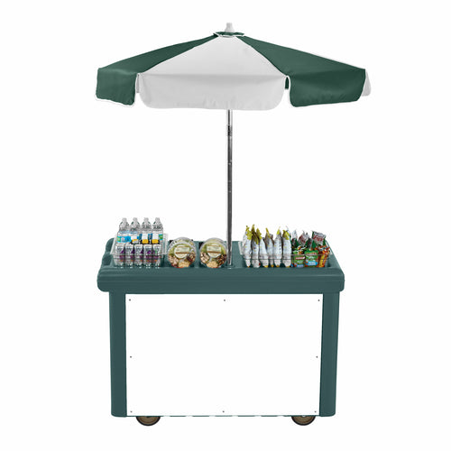 Cambro CVC55 Camcruiser 1 Full Sized Well Vending Cart | 55-3⁄16" x 31-1/4"