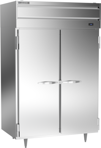 Beverage Air PH2-1S 2-Solid Door Reach-In Heated Cabinet | 43.3 Cu. Ft.