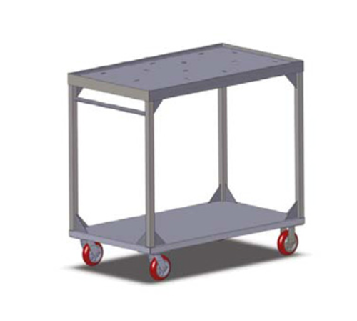 Carter-Hoffmann TT48 Stainless Steel Mobile Stacking Tray Cart | (48) Tray Capacity