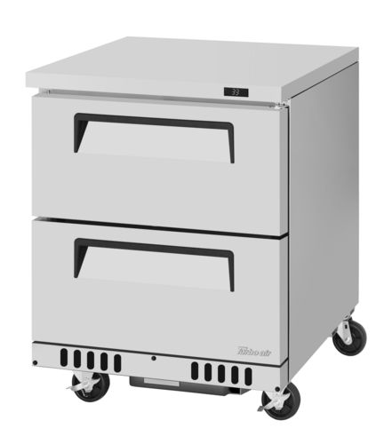 Turbo Air TUR-28SD-D2-FB-N Undercounter Refrigerator