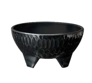 G.E.T. MOJ-802-BK Viva Mexico 5" 10 oz. Molcajete Bowl | Case of 12