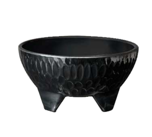 G.E.T. MOJ-802-BK Viva Mexico 5" 10 oz. Molcajete Bowl | Case of 12