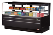 Turbo Air TOM-72L-UFD-W(B)-2S-N Open Air Merchandiser