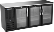 Beverage Air BBN72HC-FG-B Back Bar Cooler