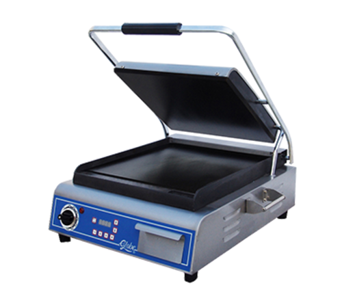 Globe GSG14D Deluxe 14" Smooth Cast Iron Sandwich Grill