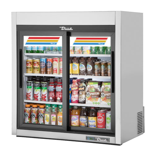 True Mfg. GDM-09-SQ-HC-LD Merchandiser Refrigerator