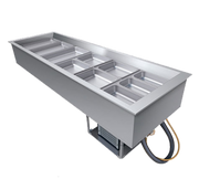 Hatco CWB-3-120-QS 3-Pan Drop-In Cold Food Well | 1/4 HP