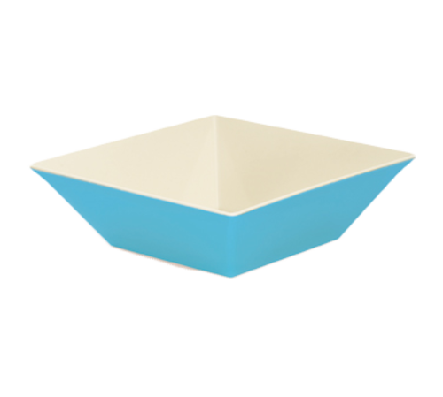 G.E.T. Keywest ML-249-KW 12.8 qt Square Melamine Serving Bowl