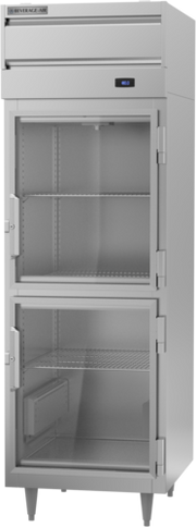 Beverage Air PH1-1BHG 2-Glass Half Door Reach-In Heated Cabinet | 21.5 Cu. Ft.
