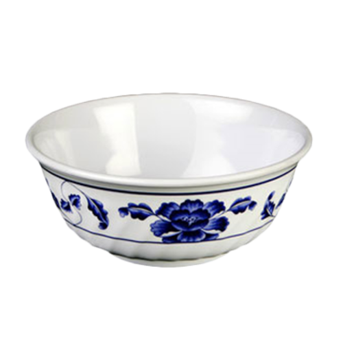 Thunder Group 5308TB 8" Swirl Bowl, Lotus 48 oz. | Case of 12