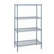Quantum WR74-1842GY Shelving Unit, Wire