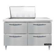 Continental Refrigerator D48N12M-D Refrigerated Counter, Mega Top Sandwich / Salad Unit