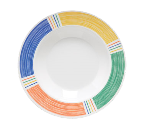 G.E.T. B-1611-BA Diamond Barcelona 11-1/4" 16 oz. Melamine Bowl | Case of 12