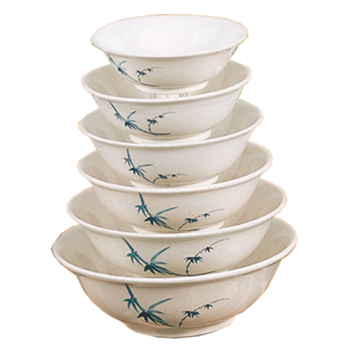 Thunder Group 5075BB 8 3/4" Rimless Bowl, Blue Bamboo 52 oz. | Case of 12