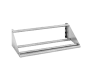 Advance Tabco DTO-62-EC-X 62" Stainless Steel Tubular Wall Mounted Sorting Shelf | 3 Dish Racks