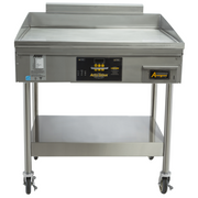 AccuTemp GGF1201A4850-S2 AccuSteam 48" Digital Natural Gas Griddle w/ 7 Gauge Plate | 85,000 BTU