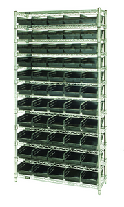 Quantum WR12-106CO Shelving Unit, Wire