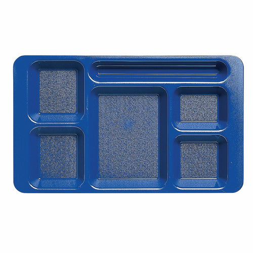 Cambro 1596CW Camwear 6 Compartment Eco-safe Tray | 9" x 15"