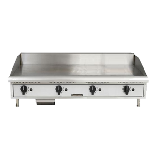 Toastmaster TMGT48 48" Thermostatic Gas Griddle w/ 3/4" Plate | 80,000 BTU