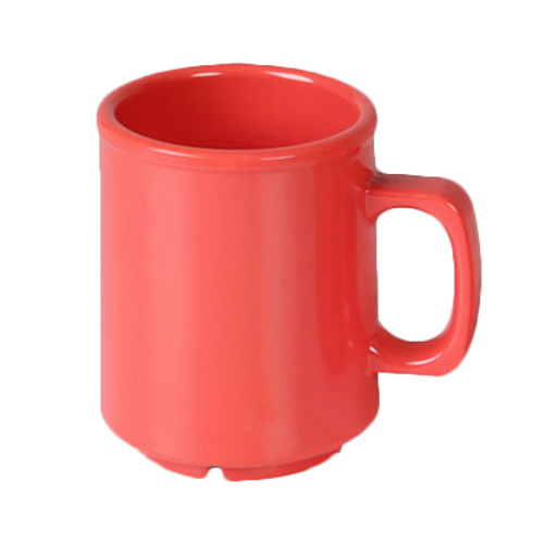 Thunder Group CR9010RD Orange 8 oz. Mug | Case of 12