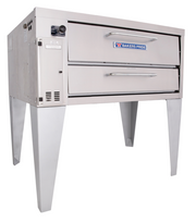 Bakers Pride 3151 45" Stubby Depth Gas Pizza Deck Oven | 70,000 BTU