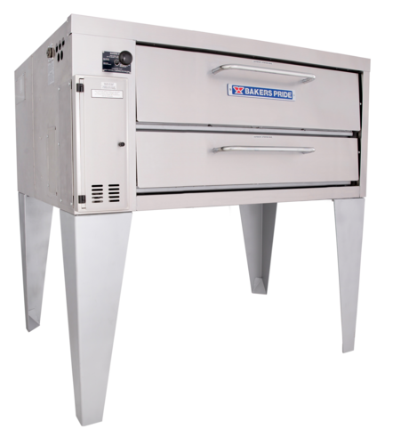 Bakers Pride 3151 45" Stubby Depth Gas Pizza Deck Oven | 70,000 BTU
