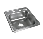 BK Resources BK-DIS-1515 12" x 10" Drop-In Hand Sink