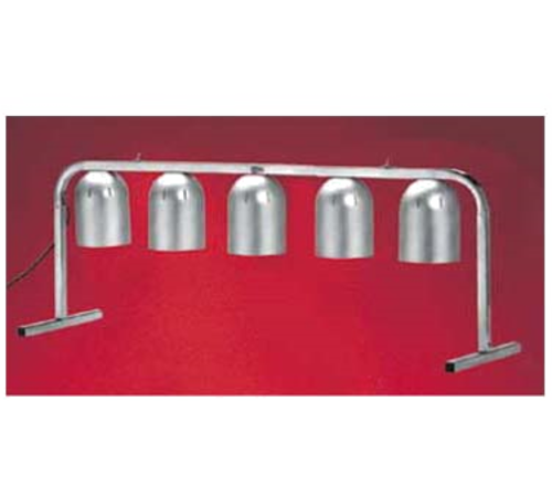Nemco 6008-5 5 Bulb Infrared Portable Counter Heat Lamp | 1,250 Watts