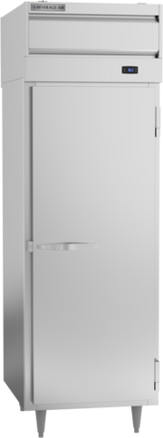 Beverage Air PRD1HC-1AS 27" 2-Solid Door Pass Thru Refrigerator | 22.9 Cu. Ft.