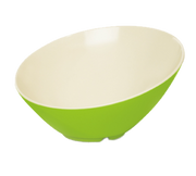 G.E.T. Keywest B-789-KW 1.1 qt Angled Melamine Serving Bowl