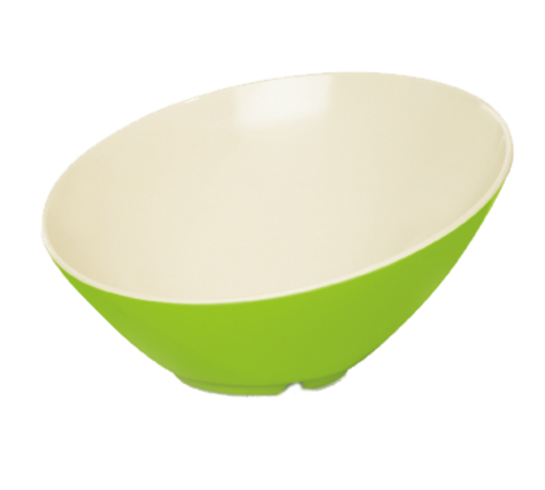 G.E.T. Keywest B-789-KW 1.1 qt Angled Melamine Serving Bowl