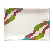 G.E.T. 142-24-CO Contemporary 9-1/4" Rectangular Melamine Plate | Case of 12