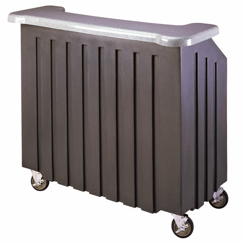 Cambro BAR540DS Cambar 54" Economy System Portable Bar w/ 100 lb. Ice Sink and Decorative Countertop