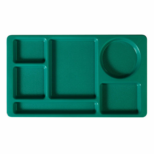 Cambro 915CW Camwear 6 Compartment Eco-safe Tray | 8-3/4" x 15"