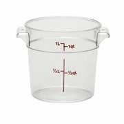 Cambro RFSCW1135 Camwear 1 qt. Round Storage Container