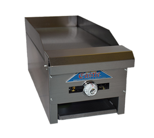 Comstock-Castle EG12-T 12" Thermostatic Countertop Gas Griddle | 25,000 BTU