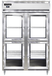 Continental Refrigerator D2RNSSPTHD-GD-GD Refrigerator, Pass-Thru