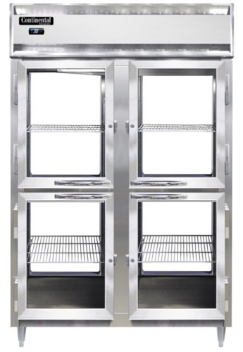 Continental Refrigerator D2RNSSPTHD-GD-GD Refrigerator, Pass-Thru