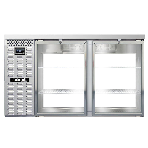 Continental Refrigerator BB59NGDPT Back Bar Cabinet, Refrigerated, Pass-Thru