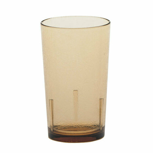 Cambro D12 Del Mar 12 oz. Crackled Plastic Tumbler Cup