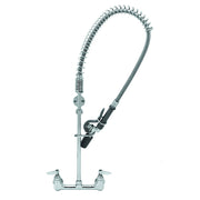 T&S Brass B-0133-BJ EasyInstall 8" Center Wall Mount Pre-Rinse Faucet